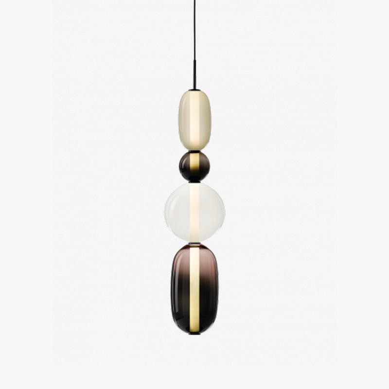 Nyxorise | Artisan Raindrop Cluster Glass Pendant Light