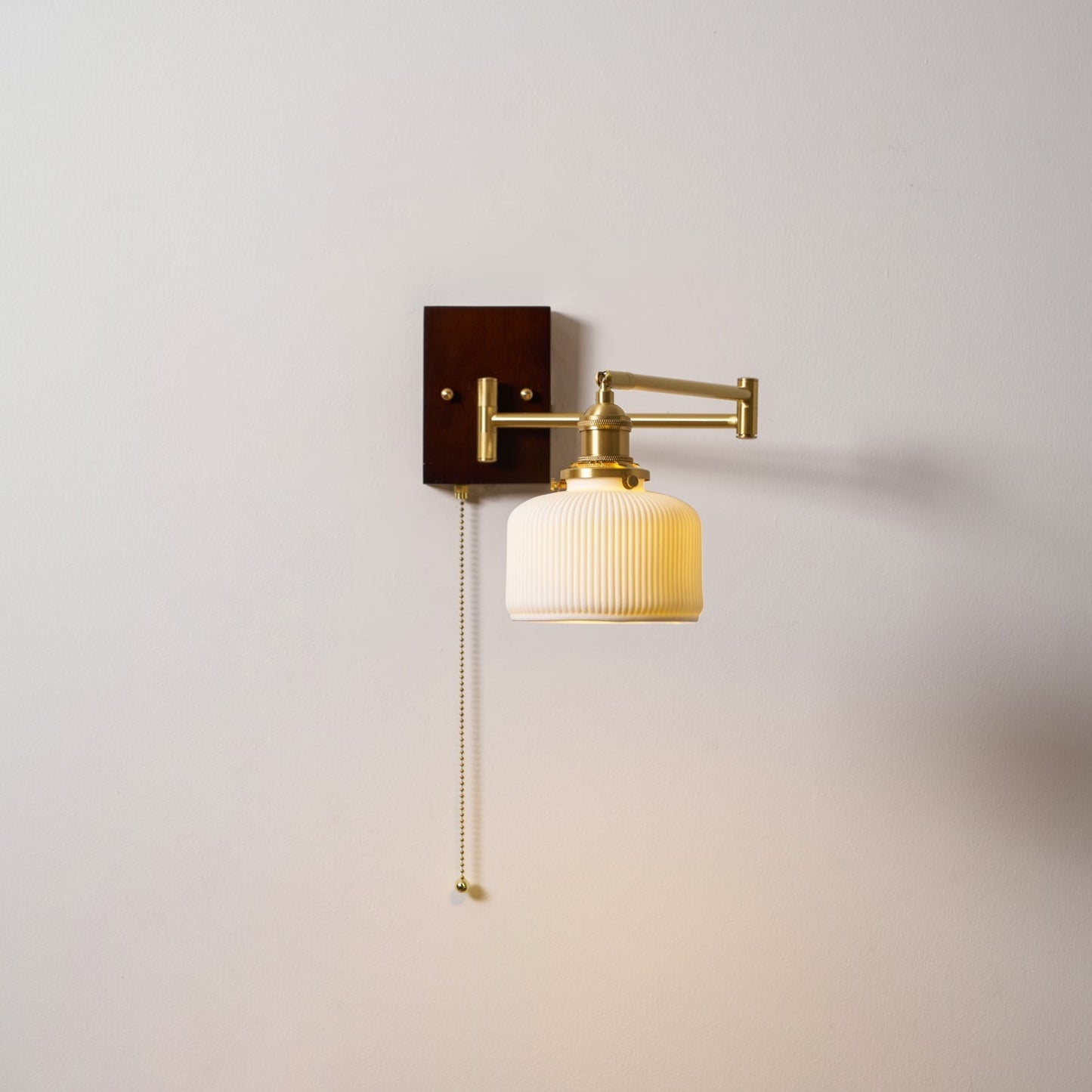 Kalythos | Modern Sculpted Angular Profile Ceramic Wall Light