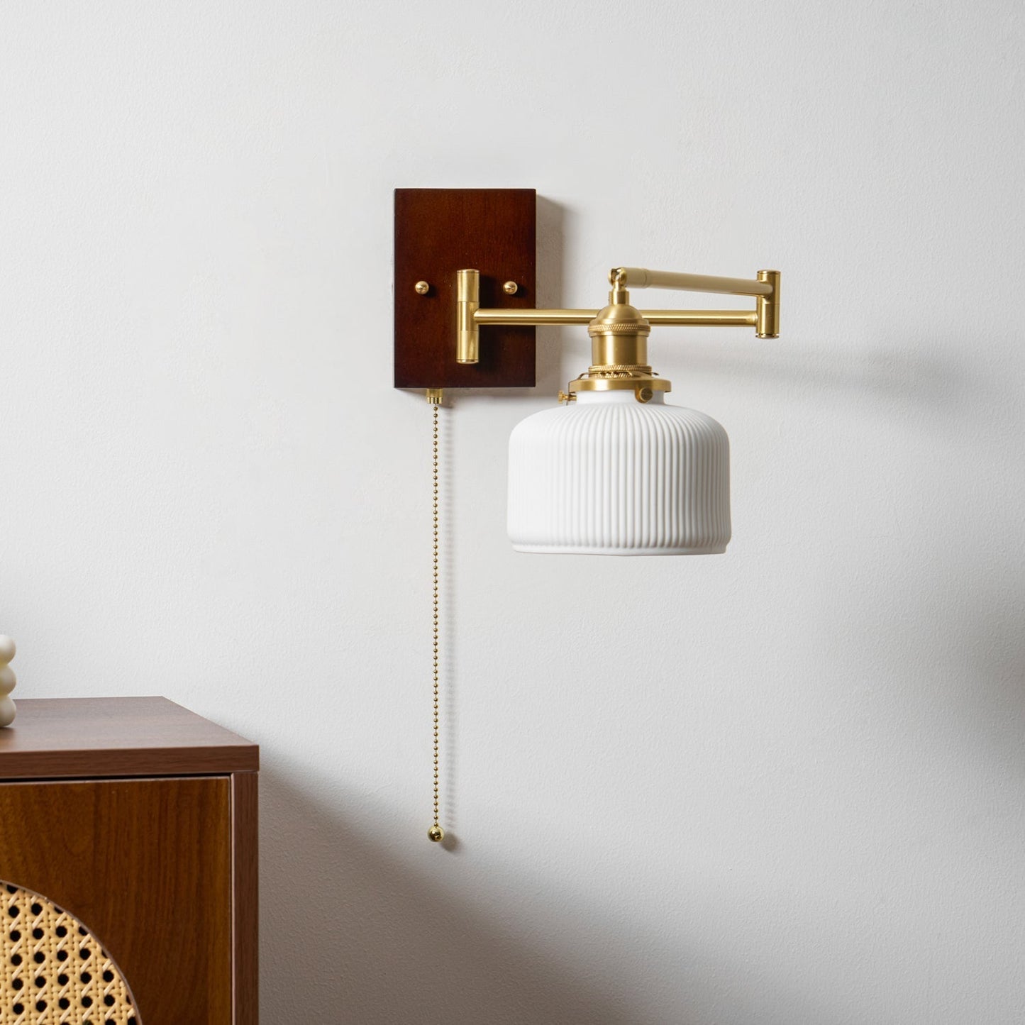 Kalythos | Modern Sculpted Angular Profile Ceramic Wall Light