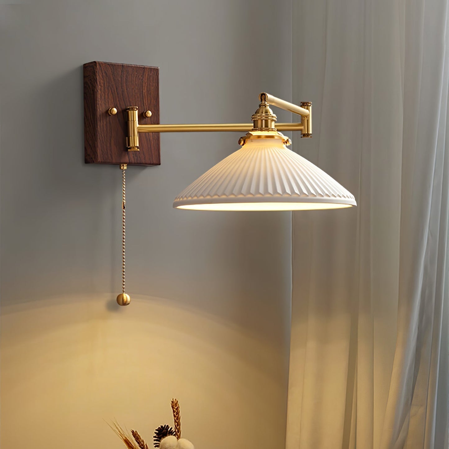 Kalythos | Modern Sculpted Angular Profile Ceramic Wall Light