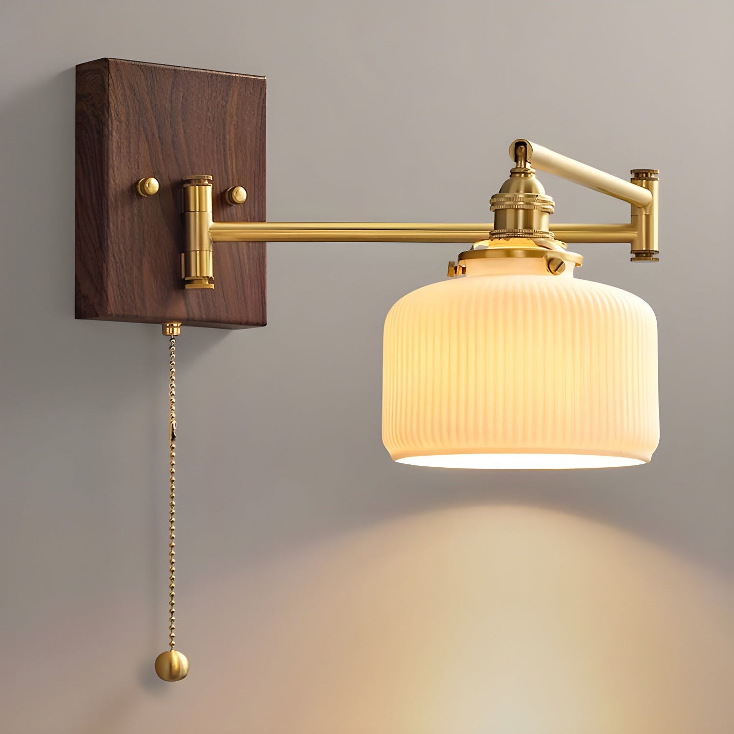 Kalythos | Modern Sculpted Angular Profile Ceramic Wall Light