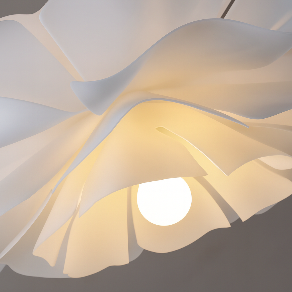 Floralia | Modern Layered Floral Acrylic Pendant Light