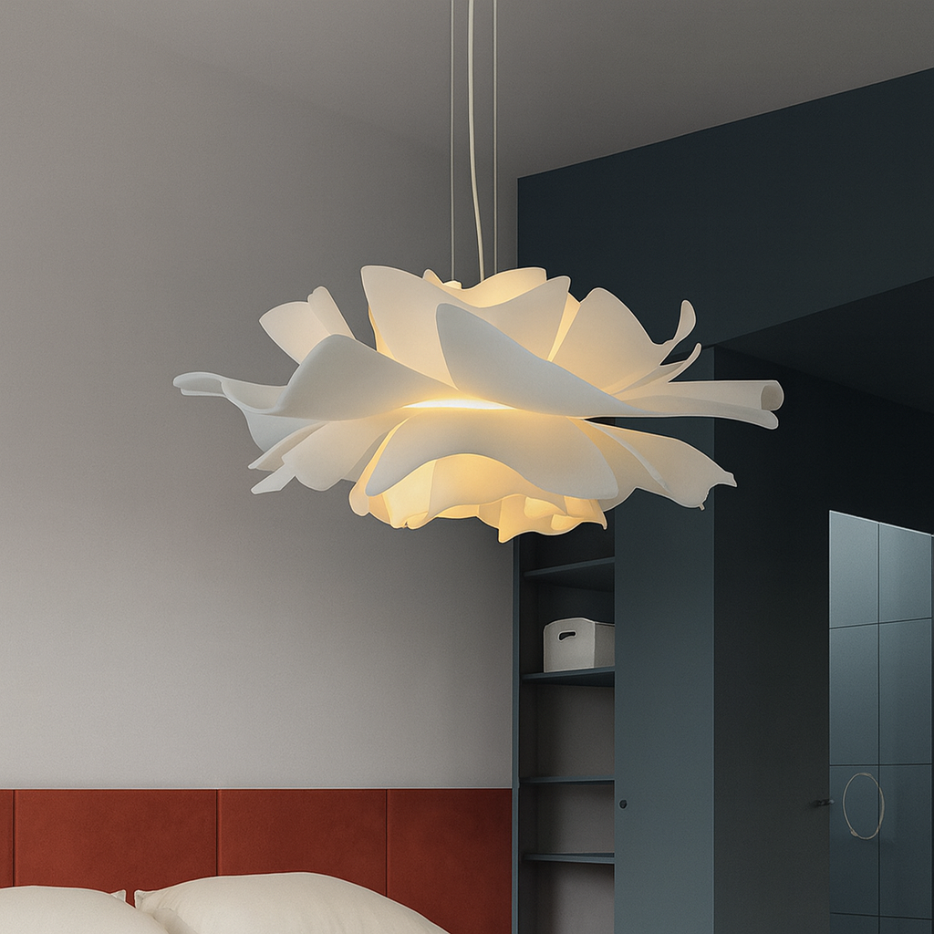 Floralia | Modern Layered Floral Acrylic Pendant Light