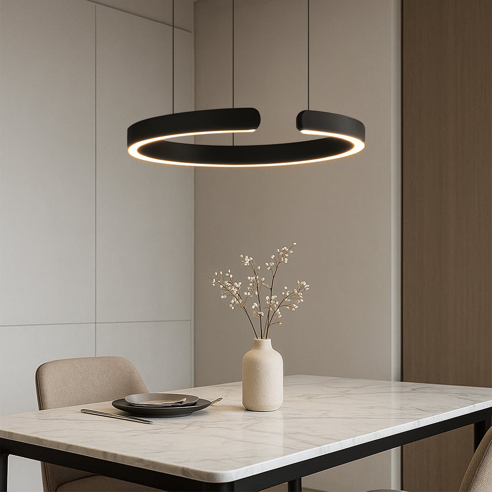 Cyclus | Contemporary Open Ring Metal Pendant Light