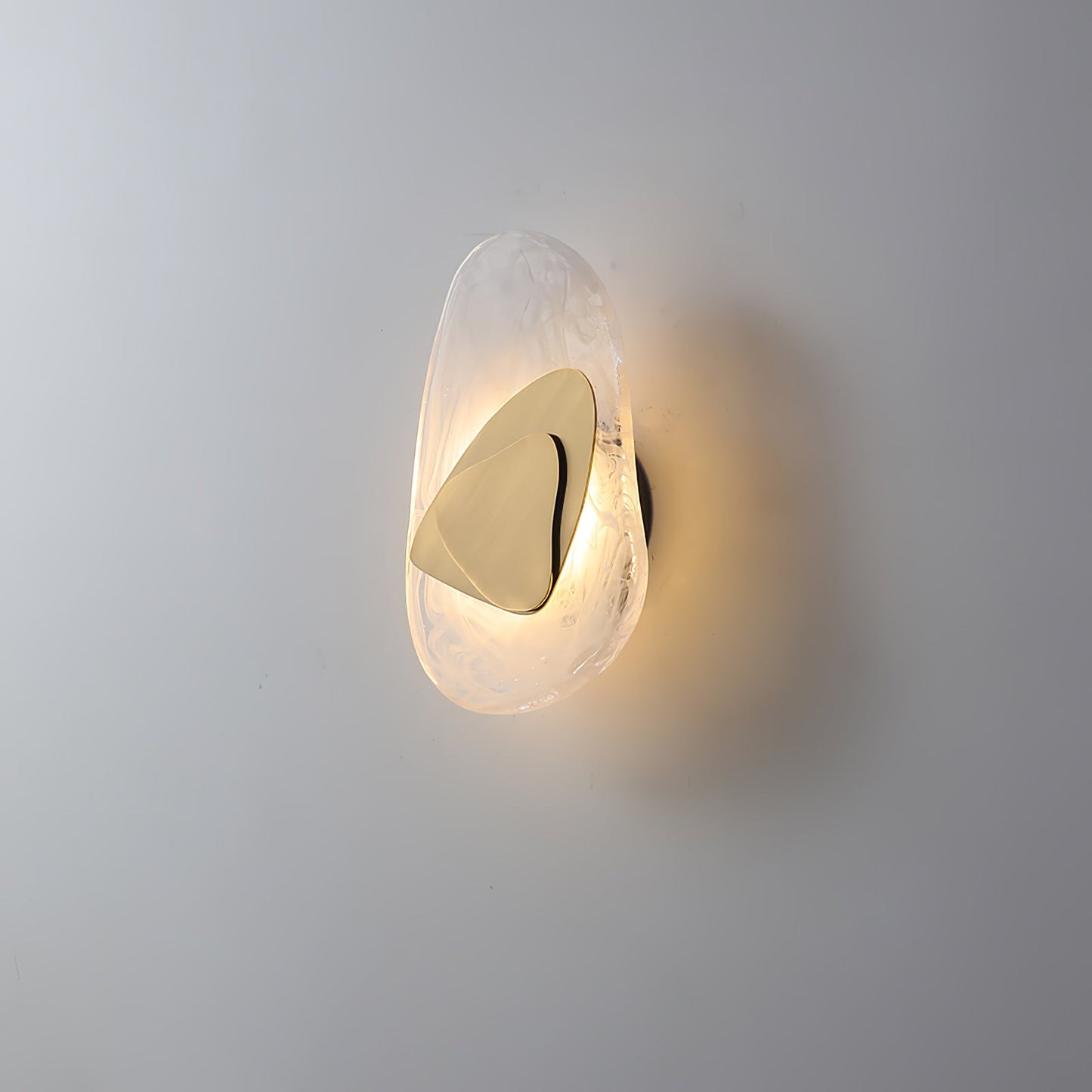 Zoryathen | Translucent Glass Ribbed Sconce Wall Light