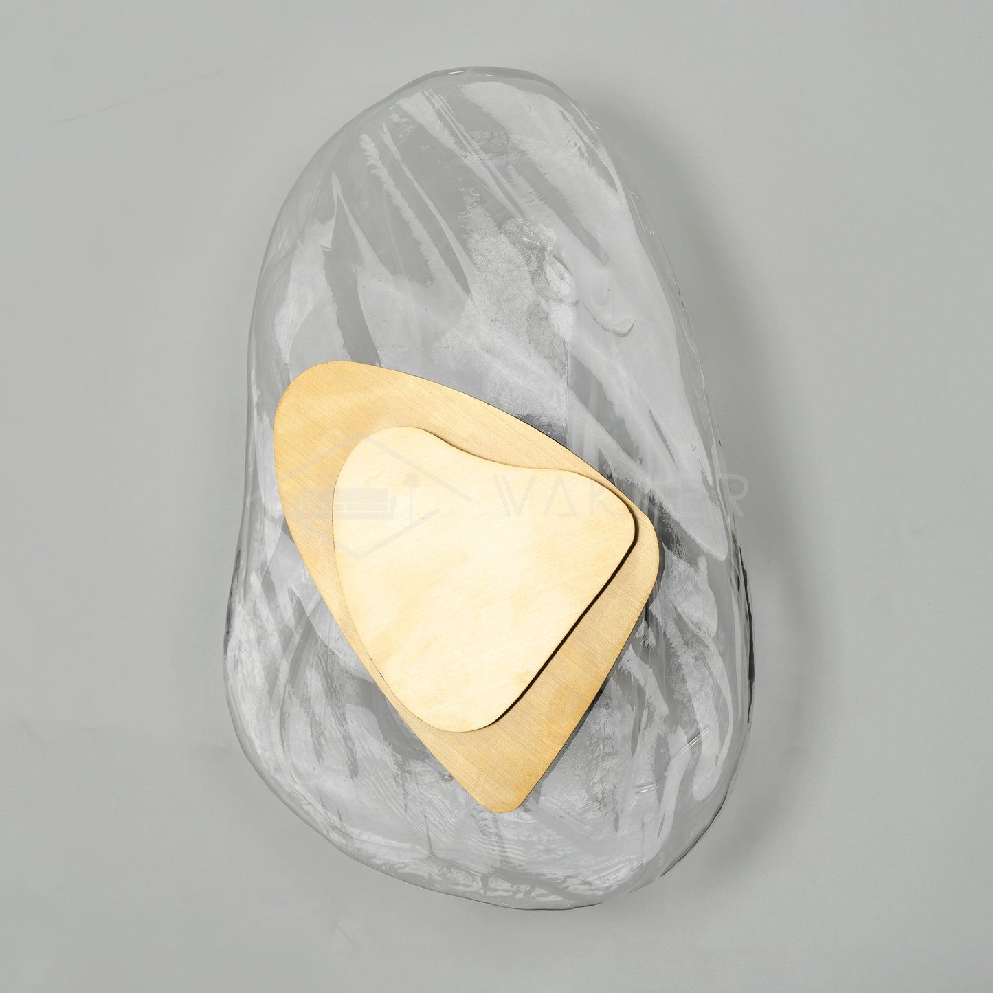Zoryathen | Translucent Glass Ribbed Sconce Wall Light