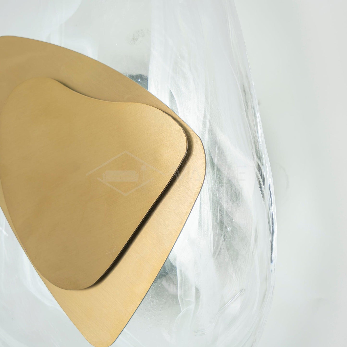 Zoryathen | Translucent Glass Ribbed Sconce Wall Light