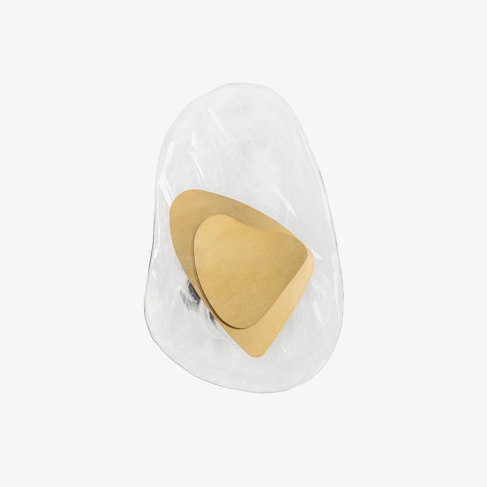 Zoryathen | Translucent Glass Ribbed Sconce Wall Light