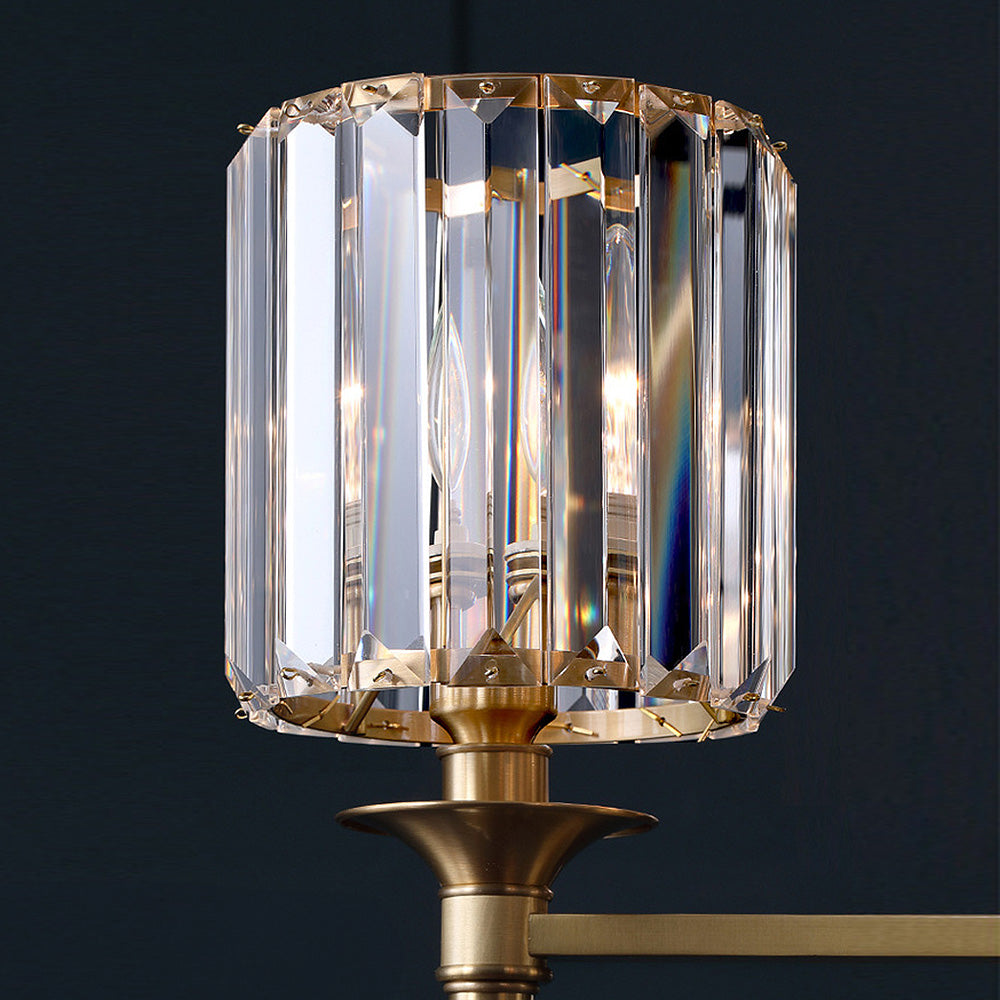 Luxina | Luxury Prismatic Crystal Drop Wall Light