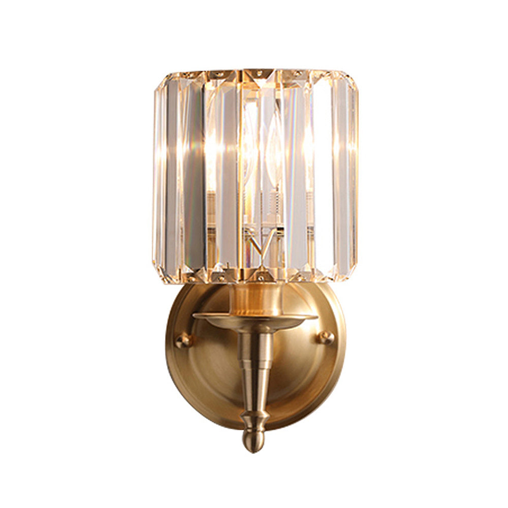 Luxina | Luxury Prismatic Crystal Drop Wall Light