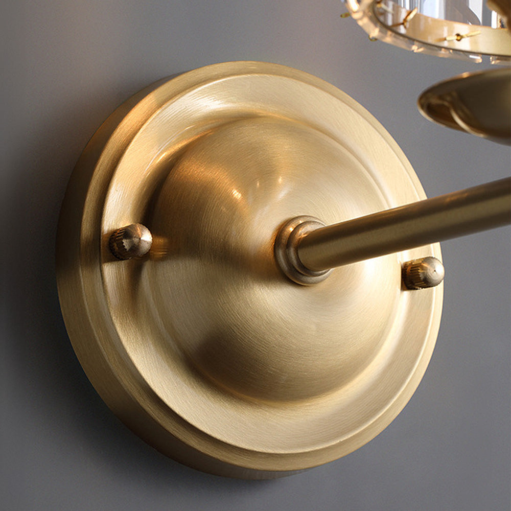 Luxina | Luxury Prismatic Crystal Drop Wall Light