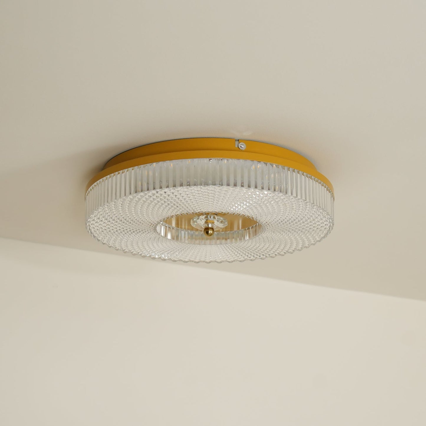 Corissam | Slim Disc Contemporary Geometric Surface Mounted Ceiling Light