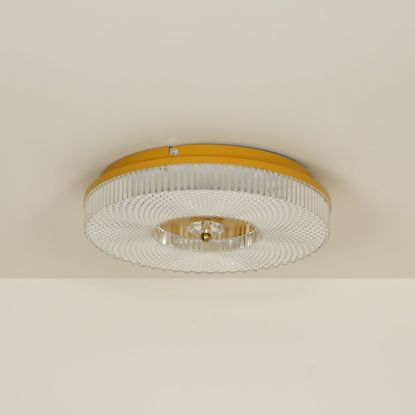 Corissam | Slim Disc Contemporary Geometric Surface Mounted Ceiling Light