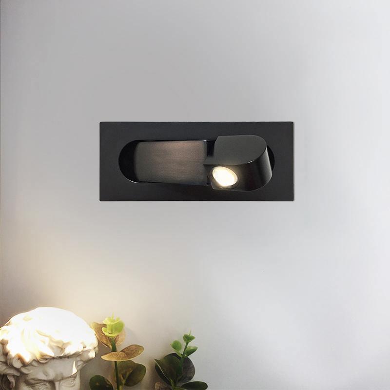 Alsvik | Minimalist Swivel Beam Integrated Reading Wall Light
