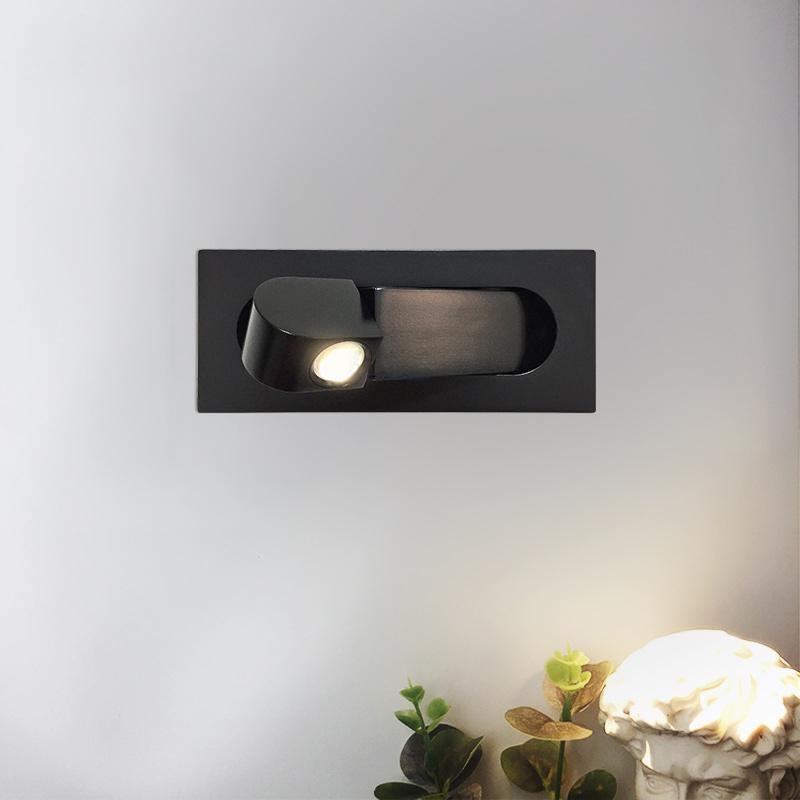 Alsvik | Minimalist Swivel Beam Integrated Reading Wall Light