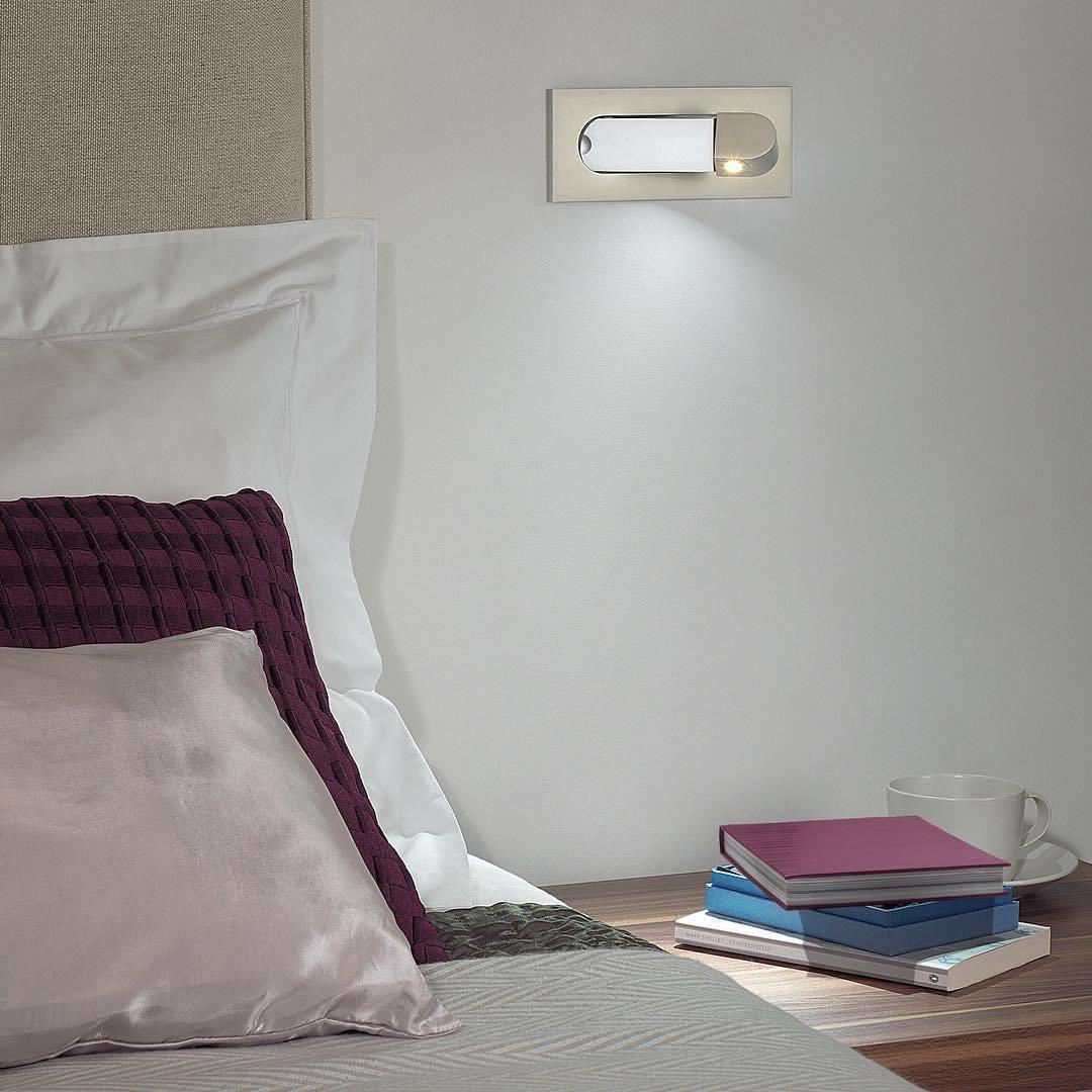 Solveinda | Linear Pop Out Adjustable Bedside Reading Wall Light