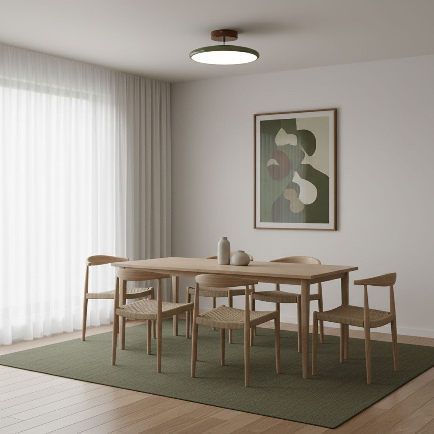 Brondela | Rotating Arc Minimalist Directional Overhead Ceiling Light
