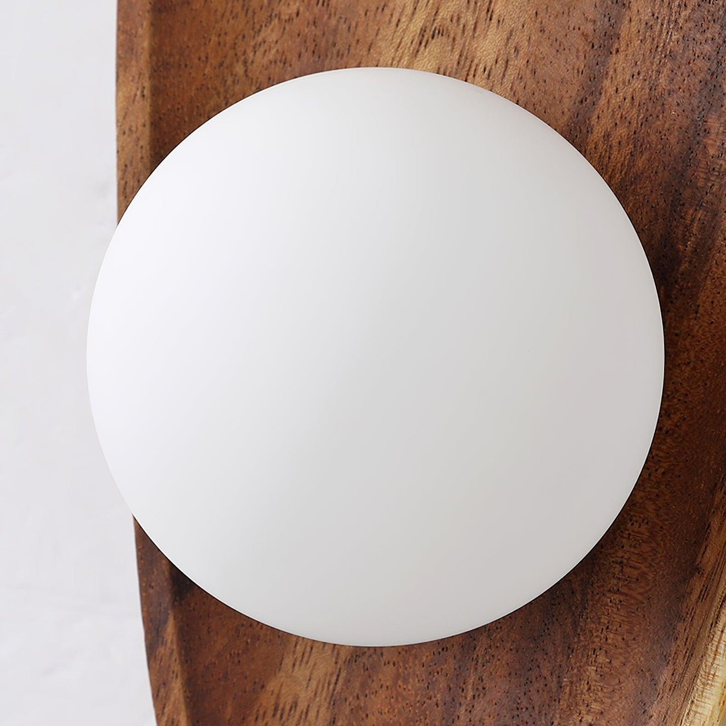 Merivane | Organic Texture Glass Timber Sconce Wall Light