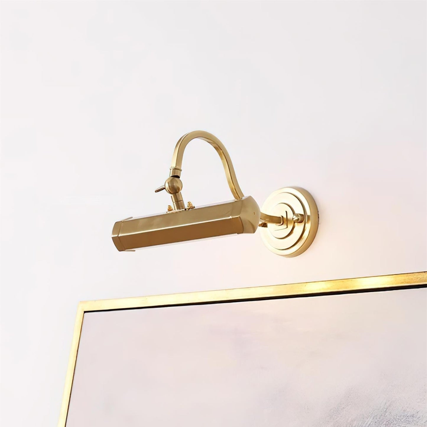 Aerisue | Luxury Sculptural Geometric Frame Accent Wall Light