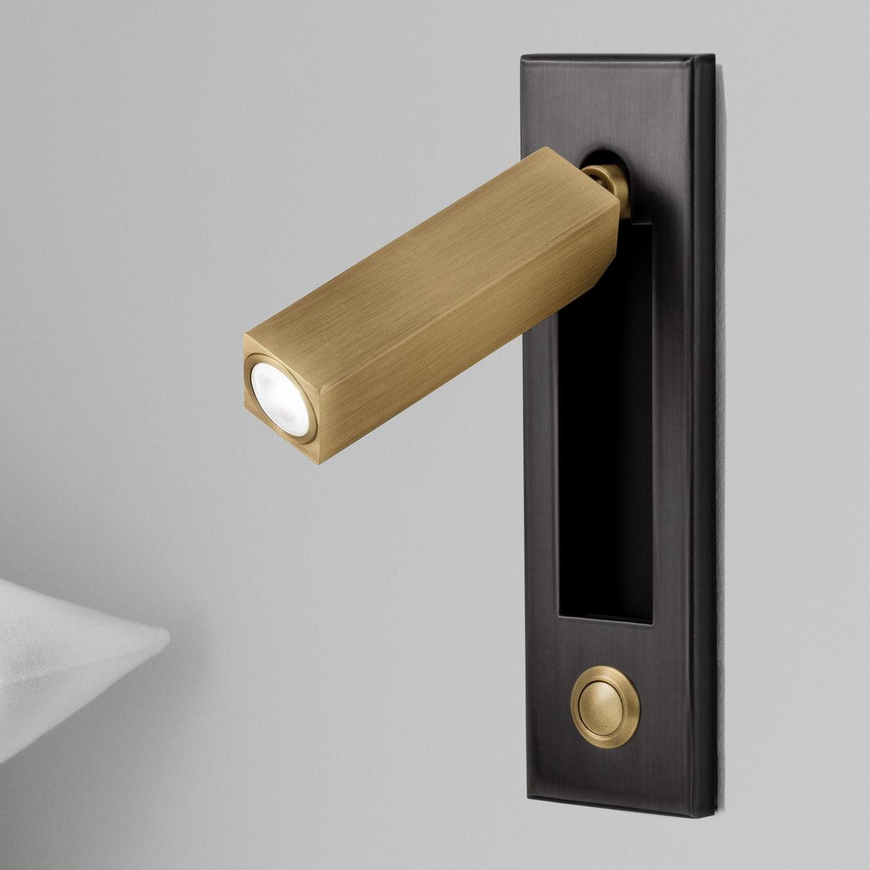 Vaelenor | Minimalist Concealed Retractable Bedside Reading Wall Light
