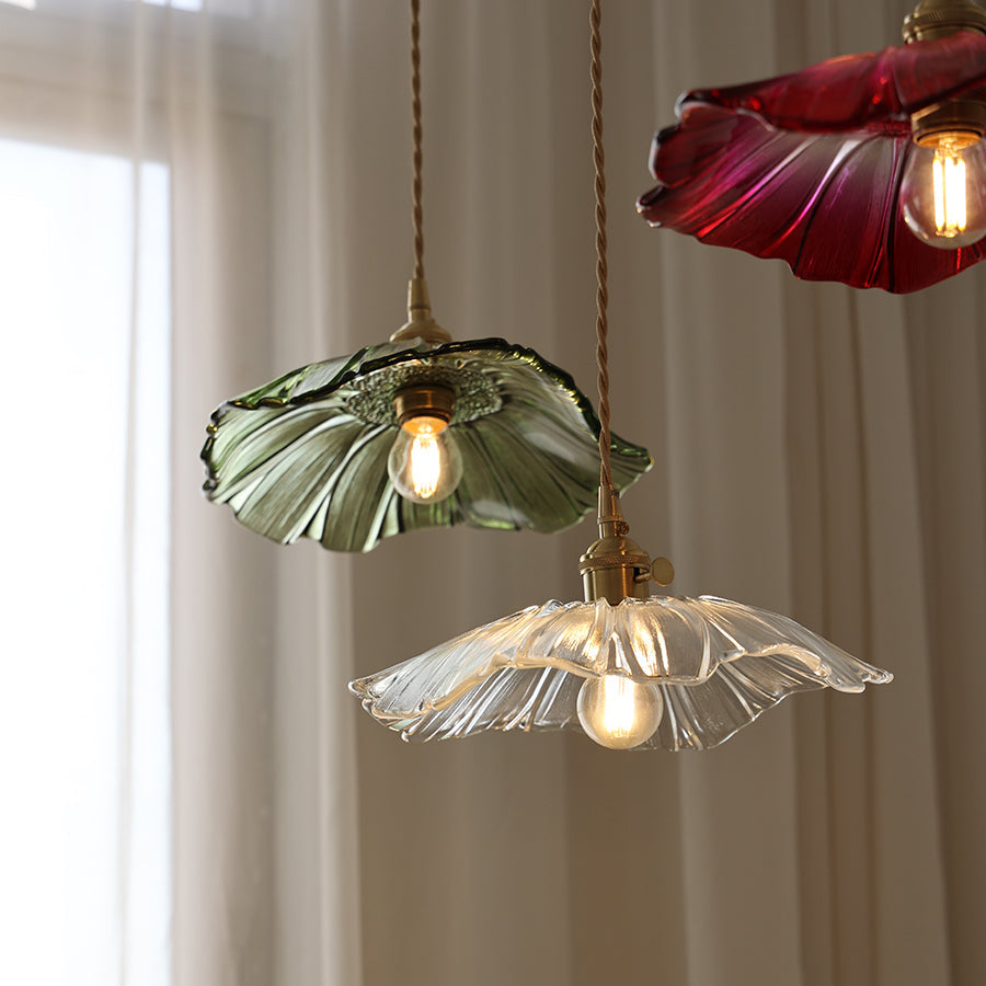 Floru | Luxury Flower Glass Ceiling and Pendant Lamp