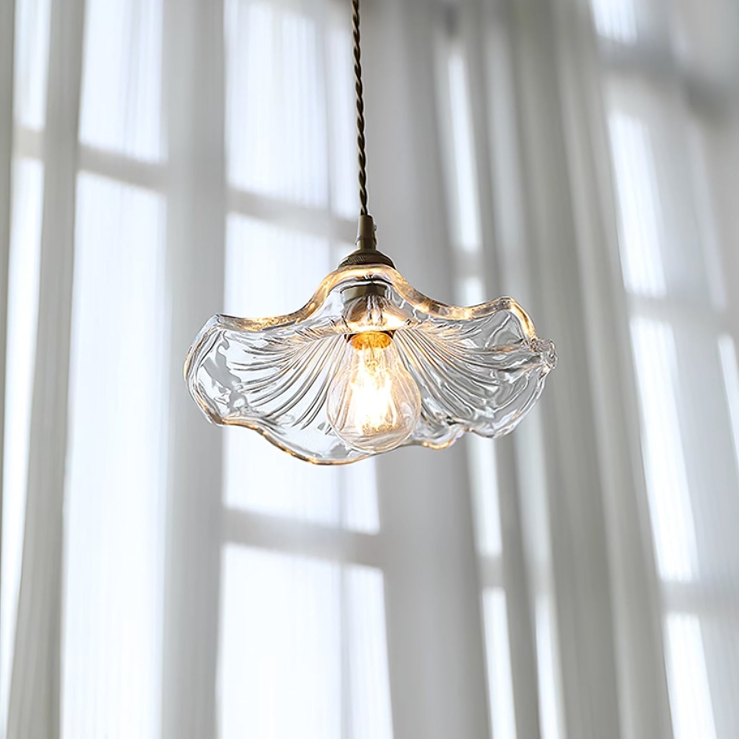 Floru | Luxury Flower Glass Ceiling and Pendant Lamp