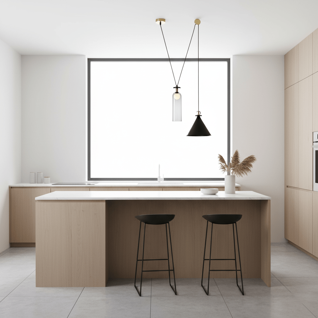 Vondisur | Minimalist Geometric Modular Pendant Light