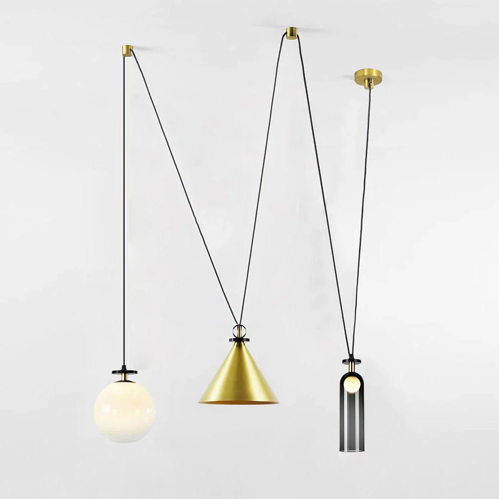 Vondisur | Minimalist Geometric Modular Pendant Light
