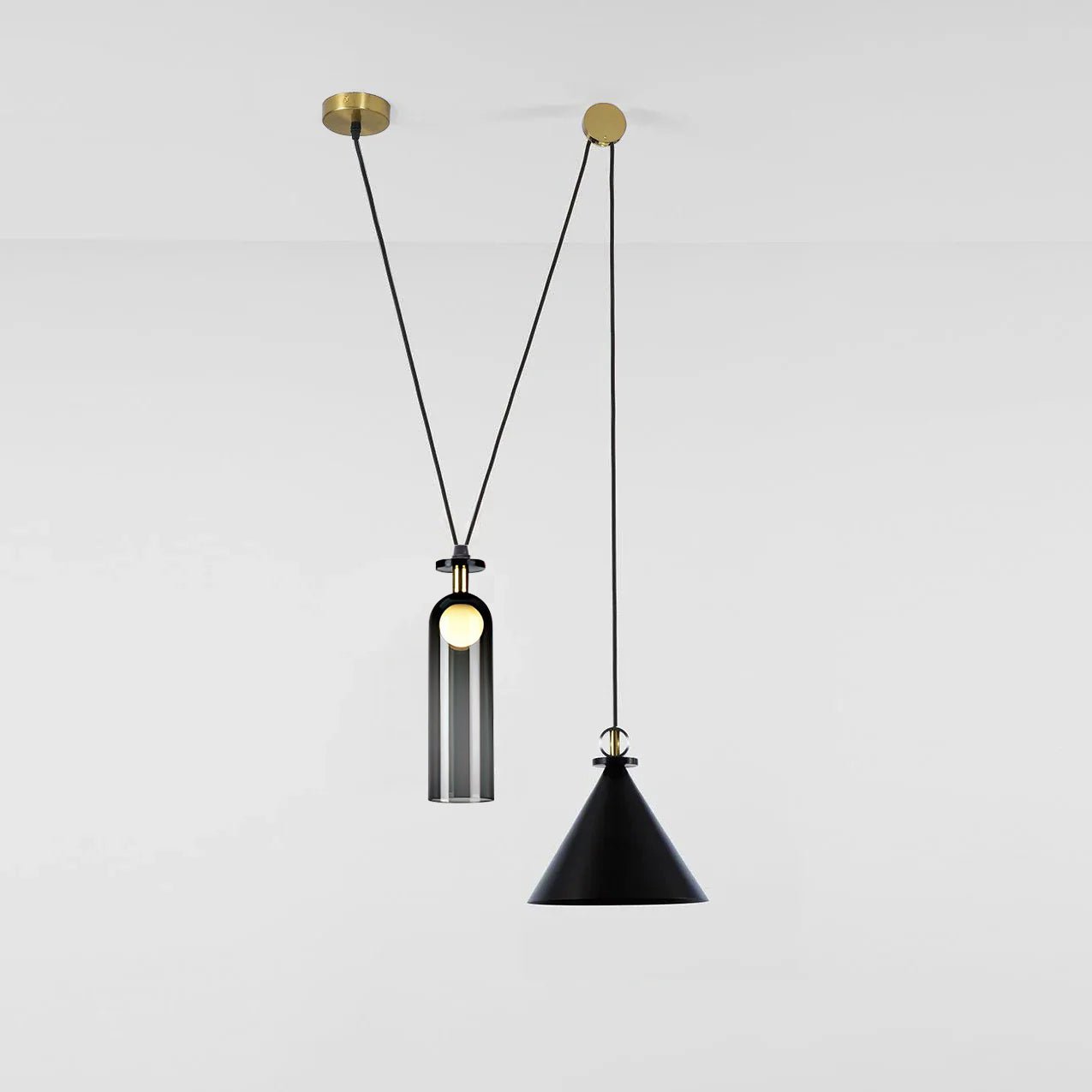 Vondisur | Minimalist Geometric Modular Pendant Light