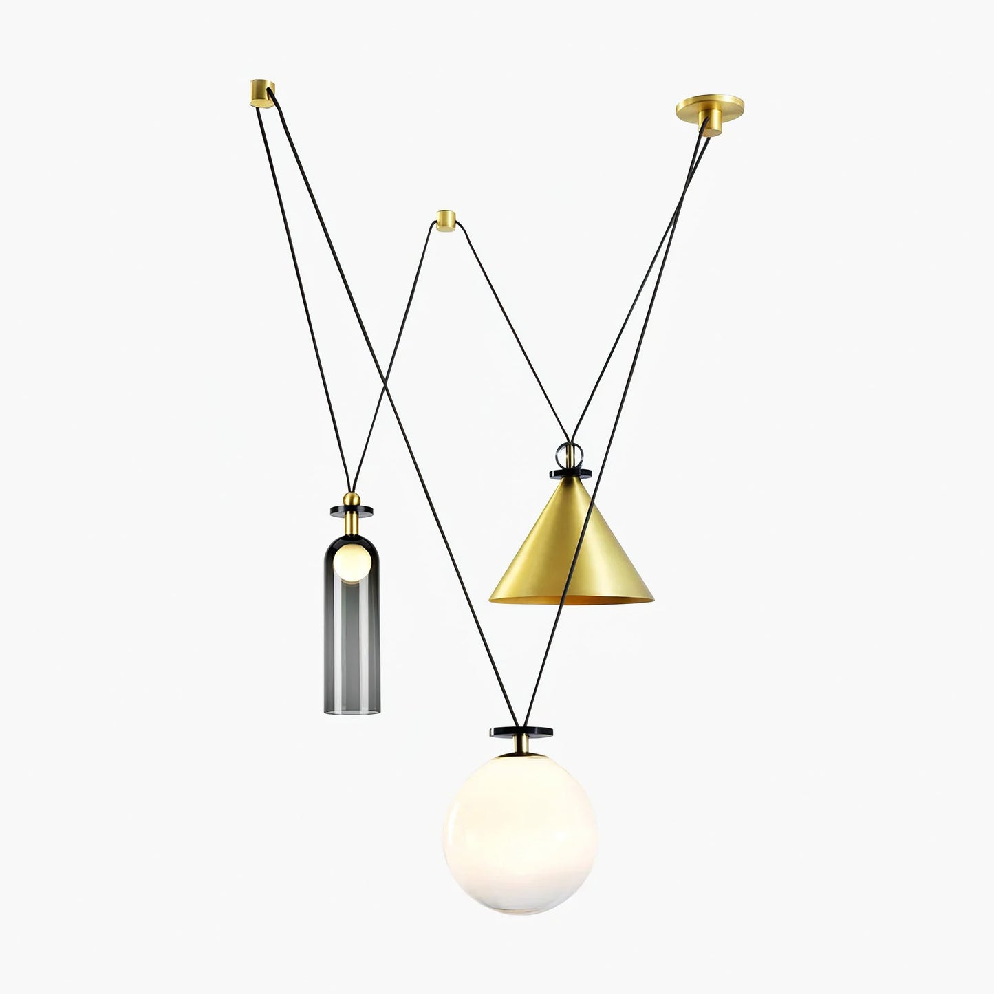 Vondisur | Minimalist Geometric Modular Pendant Light
