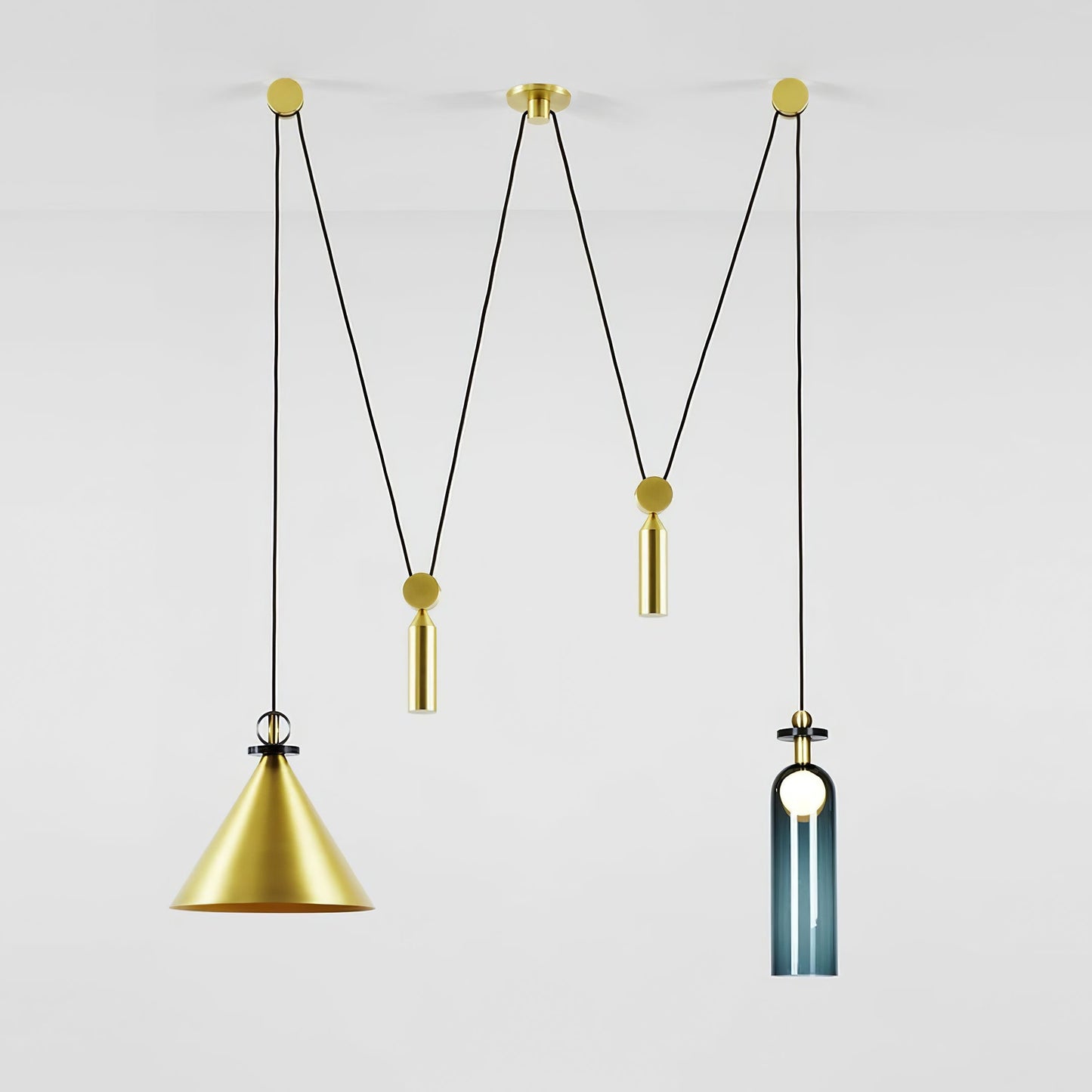 Vondisur | Minimalist Geometric Modular Pendant Light