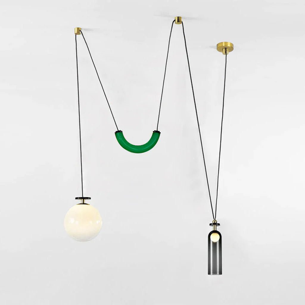 Vondisur | Minimalist Geometric Modular Pendant Light