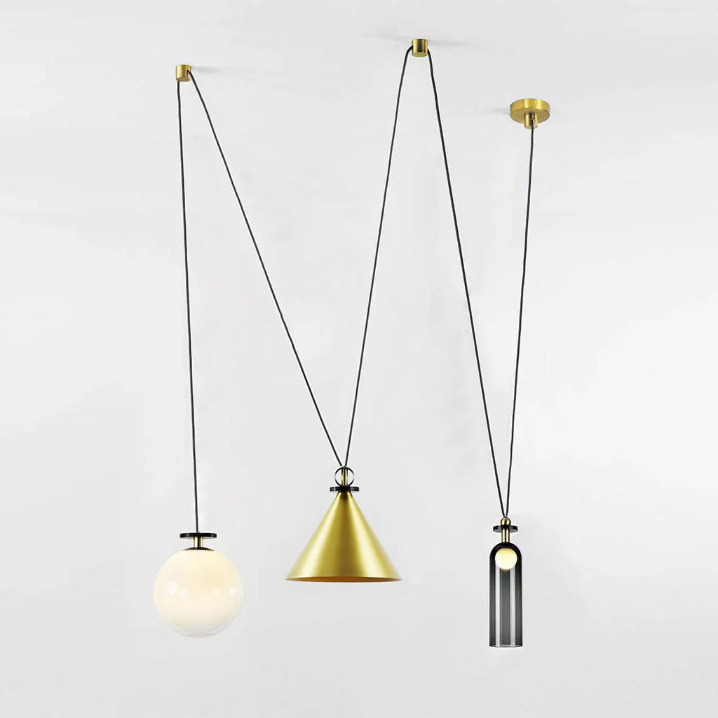 Vondisur | Minimalist Geometric Modular Pendant Light