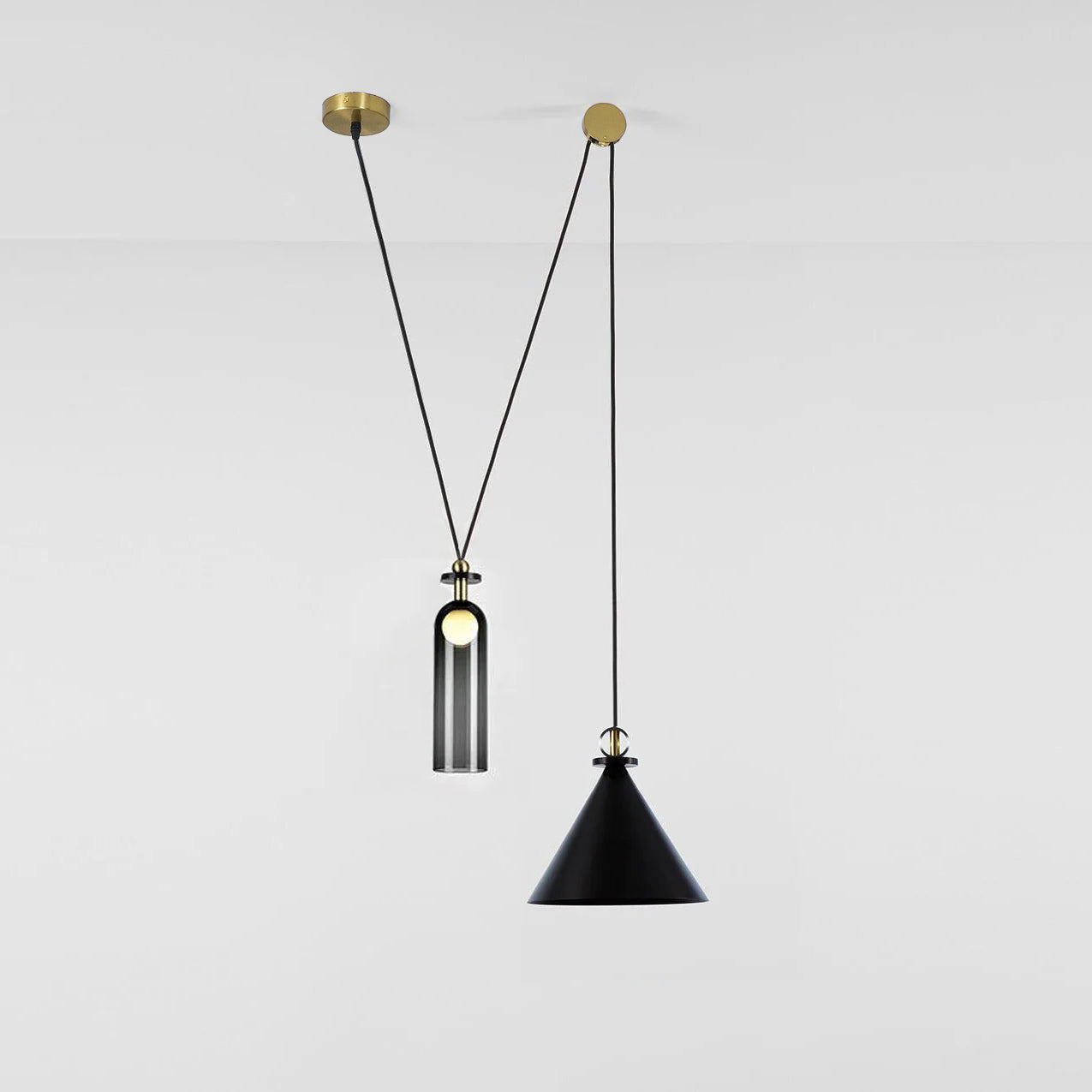 Vondisur | Minimalist Geometric Modular Pendant Light