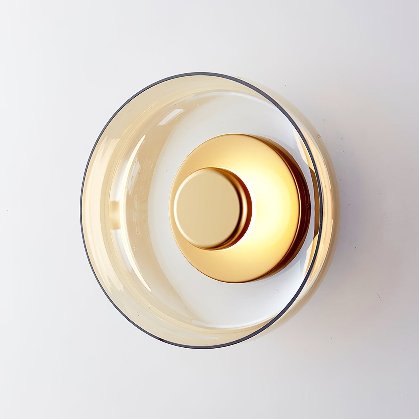 Luvia | Nordic Ribbed Glass Art Deco Wall Light