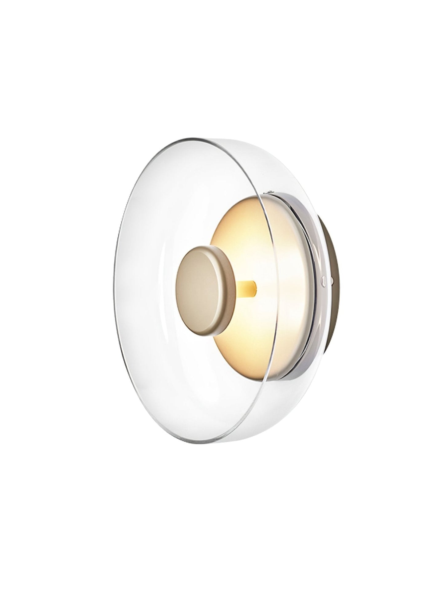 Luvia | Nordic Ribbed Glass Art Deco Wall Light