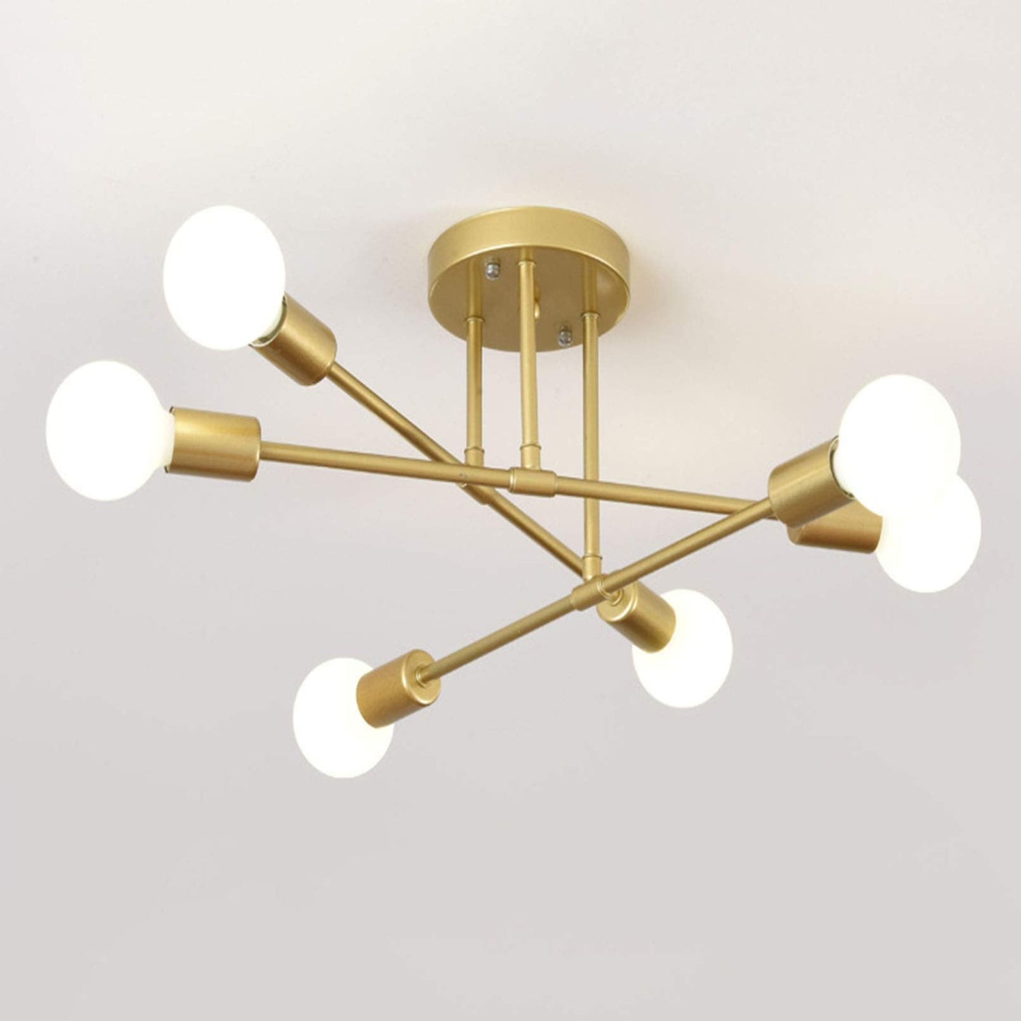 Vesta | Sleek Mid Century Geometric Ceiling Light