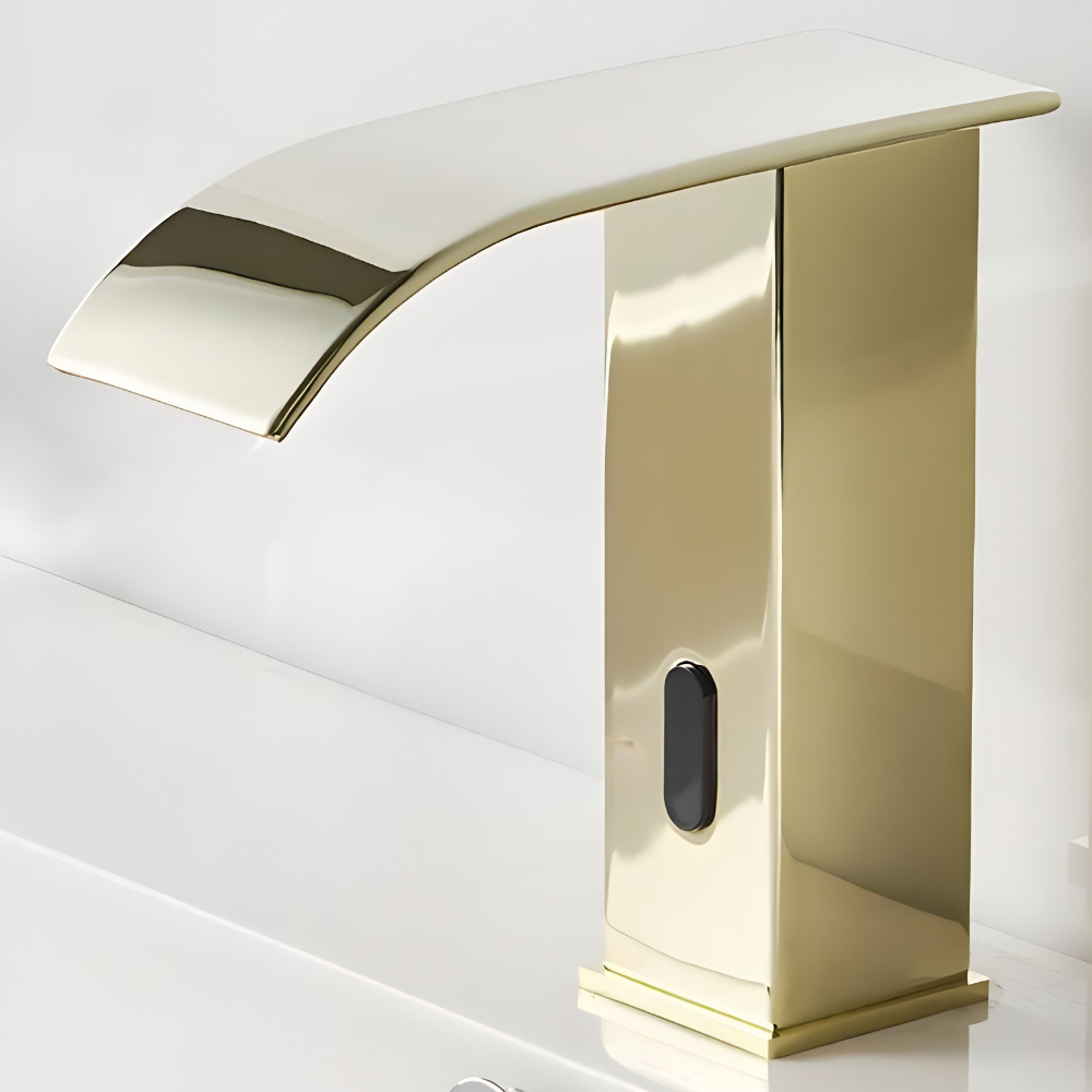 Eldrinn | Modern Arched Silhouette Automatic Motion Sensor Bathroom Sink Tap