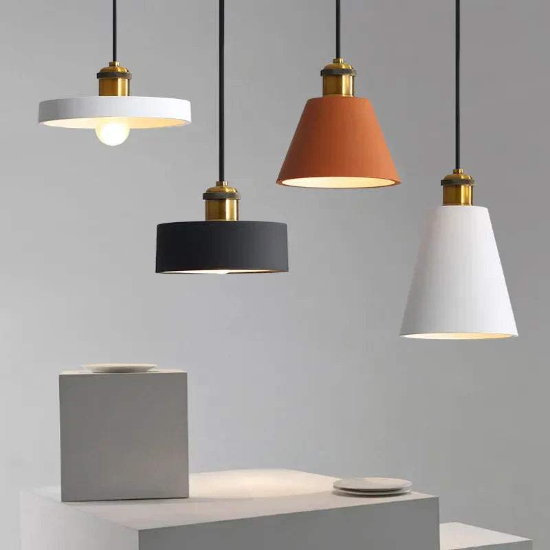 Kelythrom | Modern Graphic Domed Silhouette Pendant Light