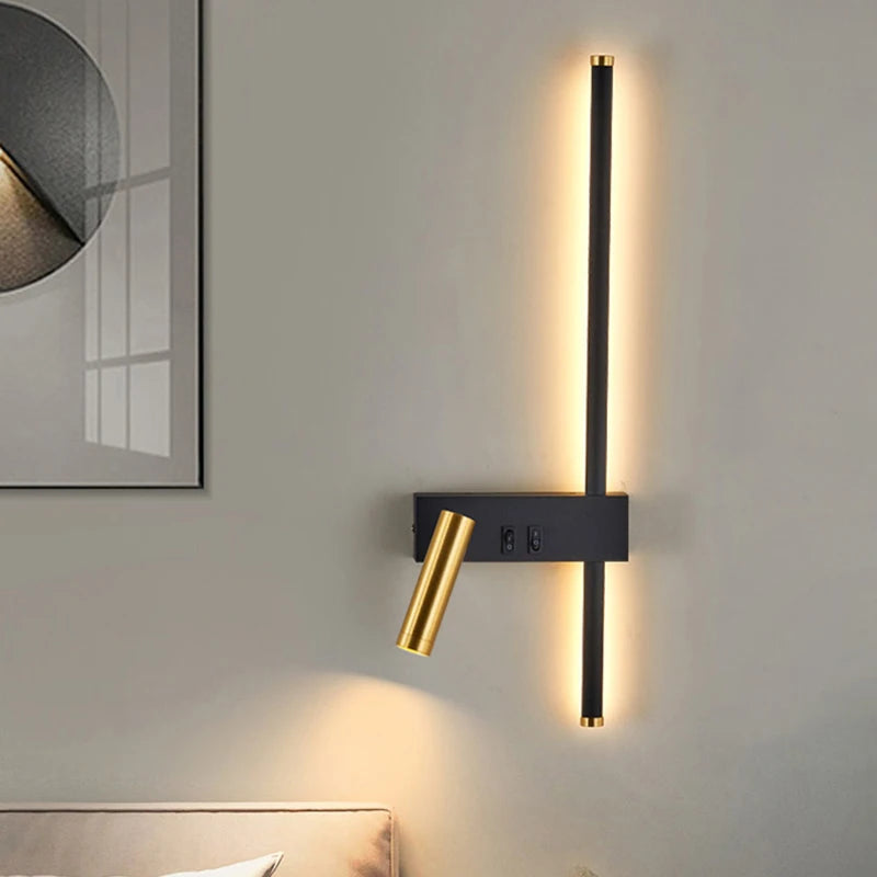 Zyphorin | Nordic Minimalist Up Down Modern Wall Light Sconce