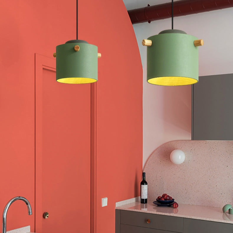 Kaelisth | Modern Geometric Macaron Pendant Light