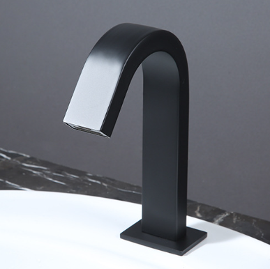 Eldurix | Sleek Touchless Motion Sensor High Arc Bathroom Sink Tap