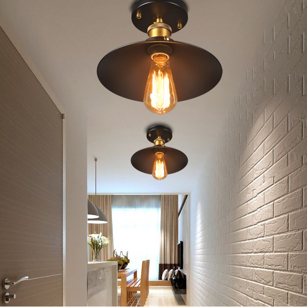 Krestlow | Vintage Vaulted Frame Rustic Retro Ceiling Light