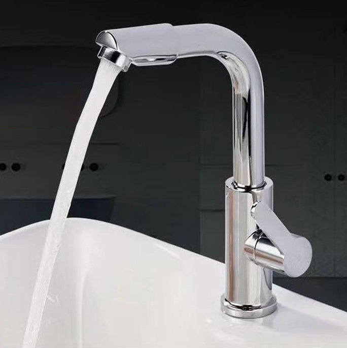 Oskiron | Sleek L-Shaped Rotatable Spout Kitchen Sink Mixer Tap