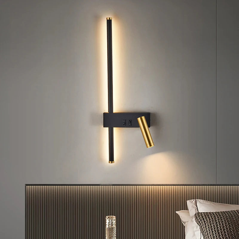 Zyphorin | Nordic Minimalist Up Down Modern Wall Light Sconce