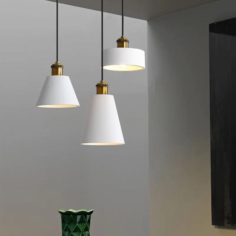 Kelythrom | Modern Graphic Domed Silhouette Pendant Light