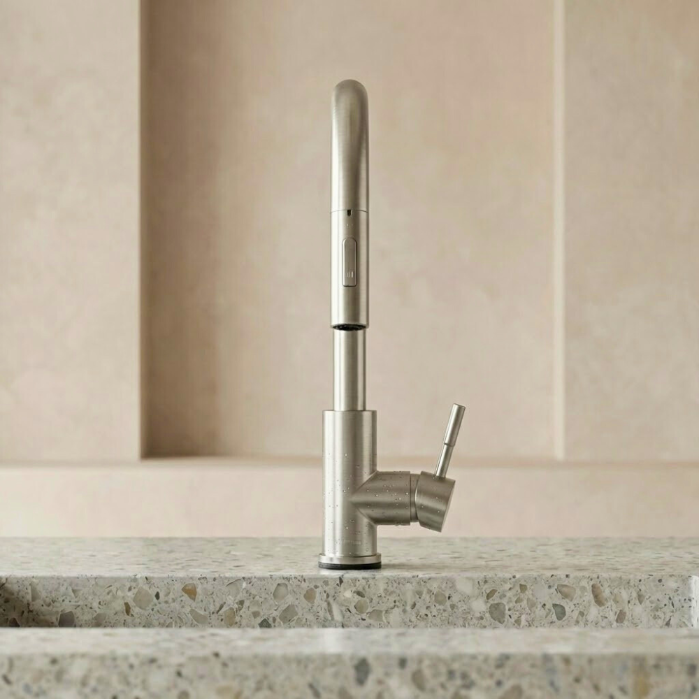 Auralux | Smart Touch Kitchen Tap with Pull-Out Sprayer