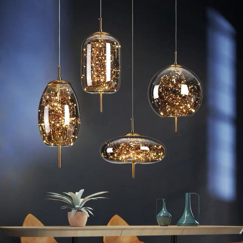 Astral | Nordic Starry Glass Pendant Light