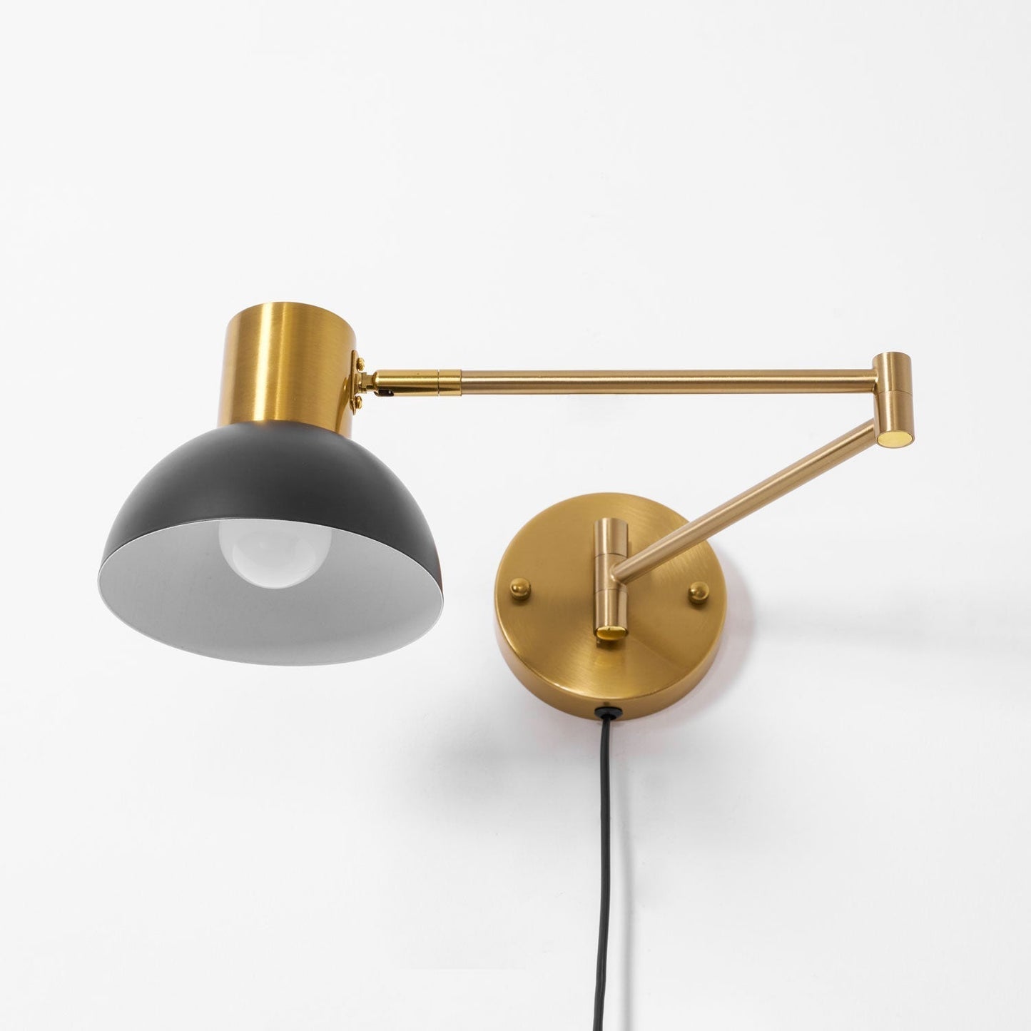 Kelsigore | Minimalist Swing Arm Rotatable Geometric Functional Wall Light