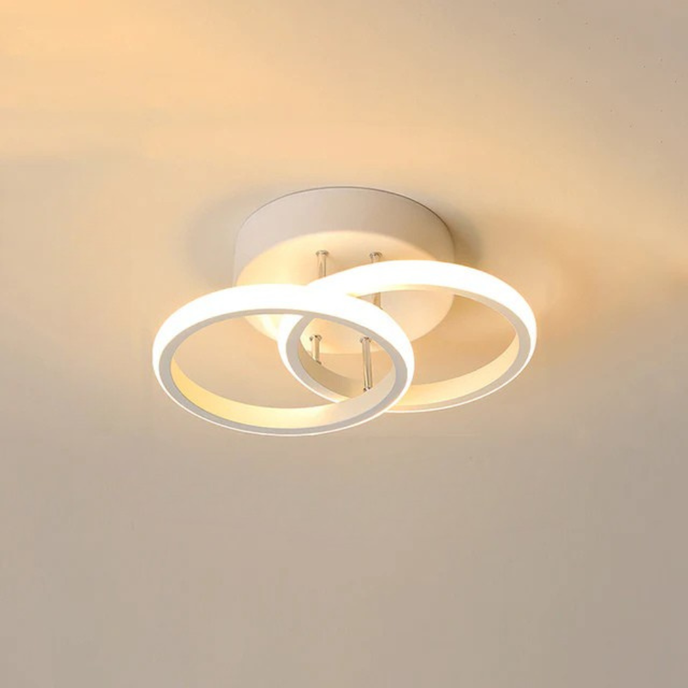 Kendrysk | Sculptural Entwined Loop Contemporary Ceiling Light
